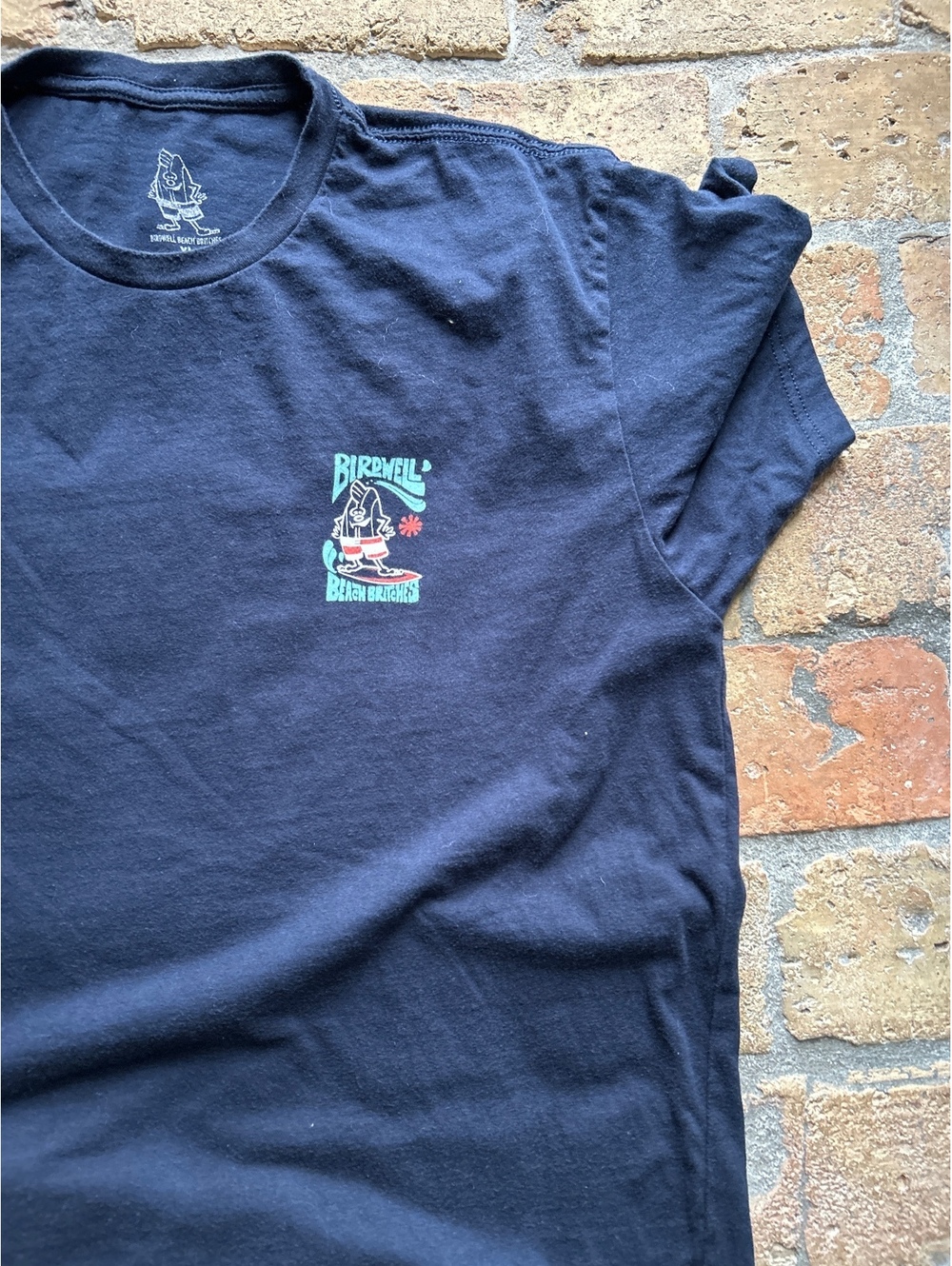 Birdwell Beach Britches Black Graphic T-Shirt XL